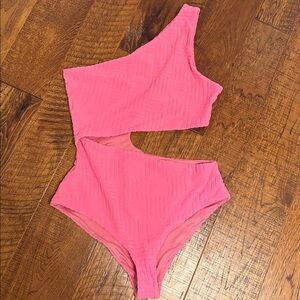 Beach Riot Celine One Piece Strawberry Moon Terry